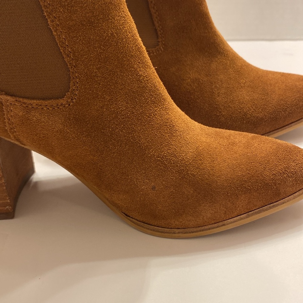 STEVE MADDEN, Style: ADDY, Leather Ankle Boots, Size: 6M, Color: Cognac - Picture 13 of 13